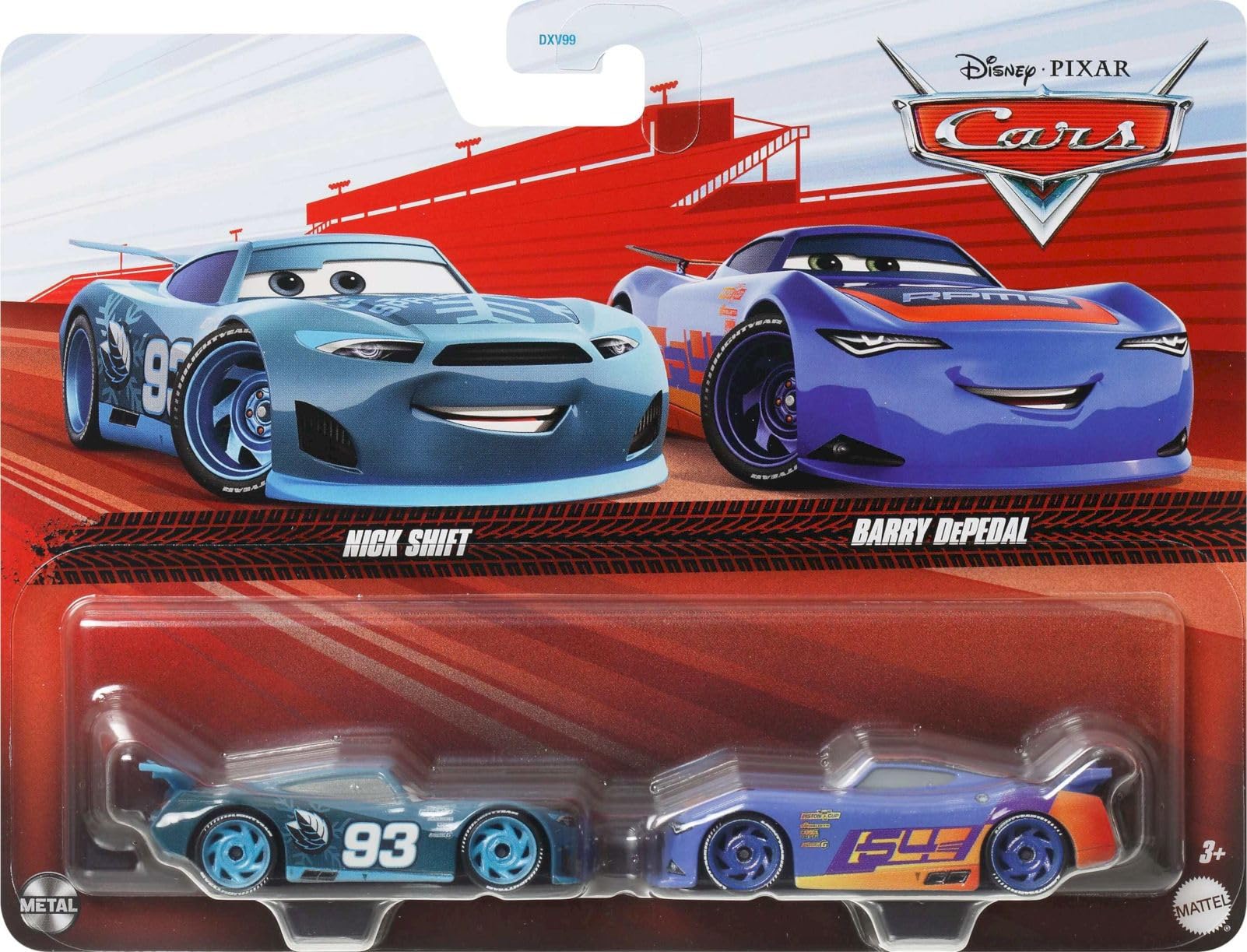 Carros Disney Pixar Cars Pack 2 - Nick Shift & Barry DePedal